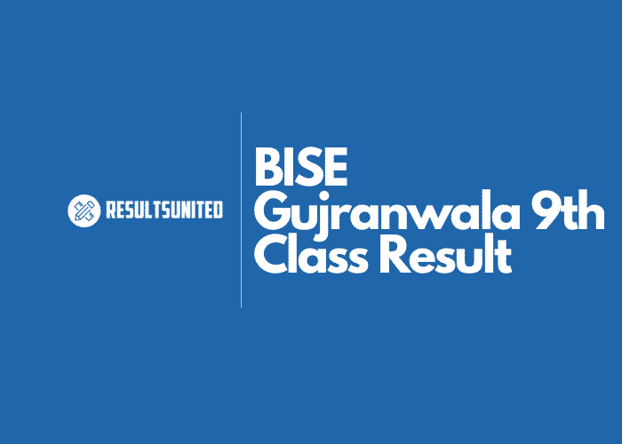 BISE Gujranwala 9th Class Result
